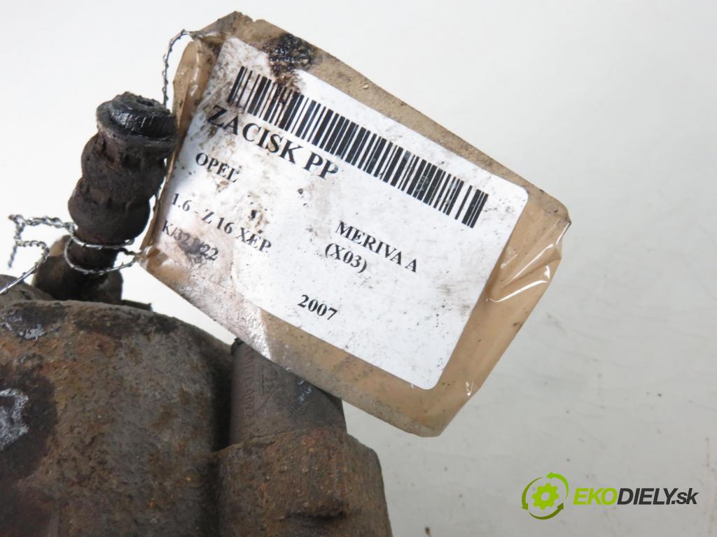 OPEL MERIVA A nadwozie wielkoprzestrzenne (MPV) (X03) MINIVAN 2007 1598,00 Zaciski 1598,00 Brzdič strmeň PP FN357725