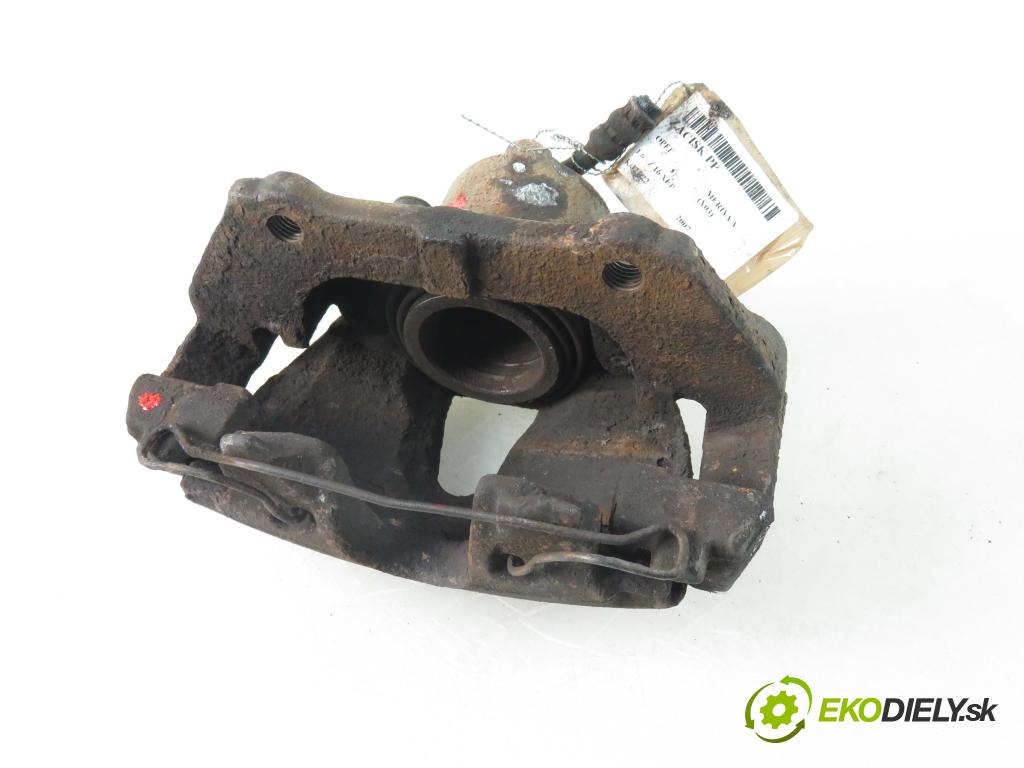 OPEL MERIVA A nadwozie wielkoprzestrzenne (MPV) (X03) MINIVAN 2007 1598,00 Zaciski 1598,00 Brzdič strmeň PP FN357725
