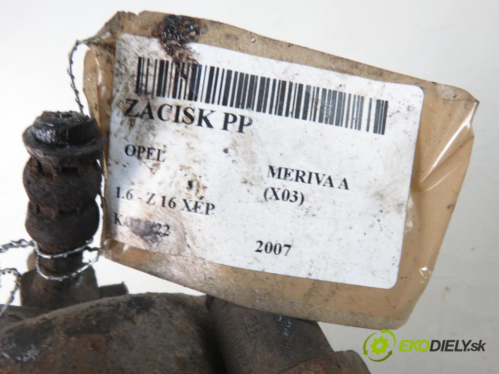 OPEL MERIVA A nadwozie wielkoprzestrzenne (MPV) (X03) MINIVAN 2007 1598,00 Zaciski 1598,00 Brzdič strmeň PP FN357725