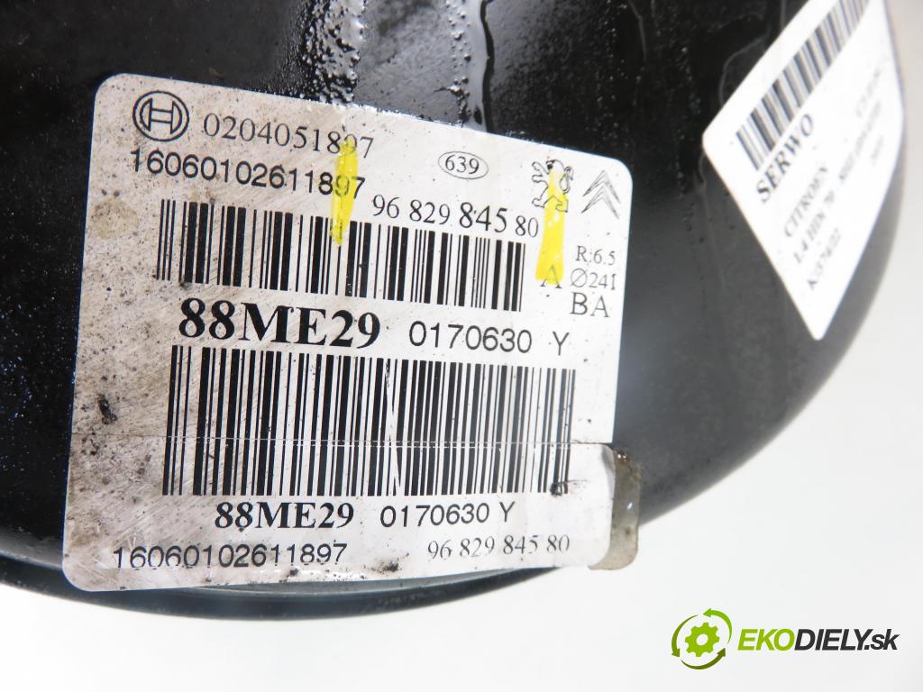 CITROEN C3 II (SC_) HB 2010 1398,00 Serwa hamulca 1398,00 Posilovač 9682984580 (Servočerpadlá, pumpy riadenia)