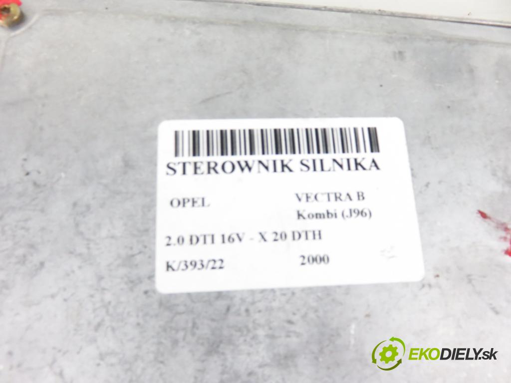 OPEL VECTRA B Kombi (J96) KOMBI 2000 1995,00 Sterowniki silnika 1995,00 Riadiaca jednotka Motor 0281001874;09136119