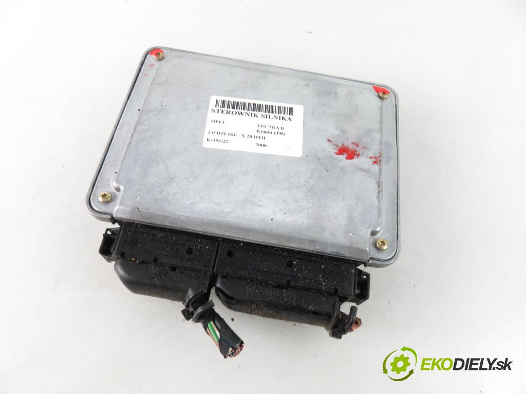 OPEL VECTRA B Kombi (J96) KOMBI 2000 1995,00 Sterowniki silnika 1995,00 Riadiaca jednotka Motor 0281001874;09136119