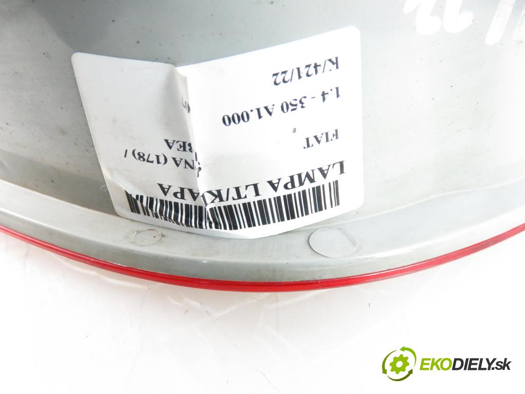 FIAT SIENA (178_) / ALBEA SEDAN 2007 1368,00 Lampy tylne 1368,00 Svetlo ľavé zadné kufor 41530748