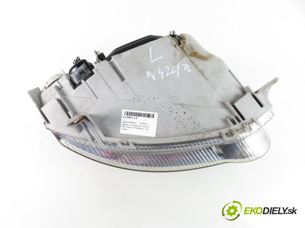 ALFA ROMEO 147 (937_) HB 2001 1598,00 Lampy przednie 1598,00 Svetlo LP 20A122
