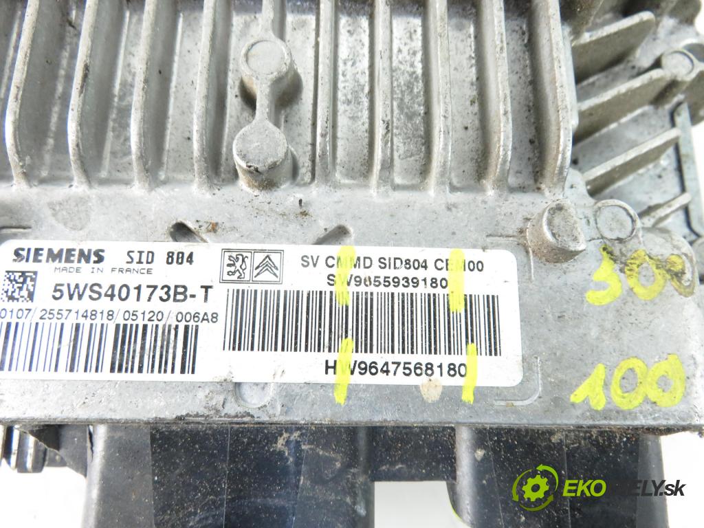 CITROEN C3 I (FC_) HB 2005 1398,00 Sterowniki silnika 1398,00 Riadiaca jednotka Motor 9655939180;9647568180