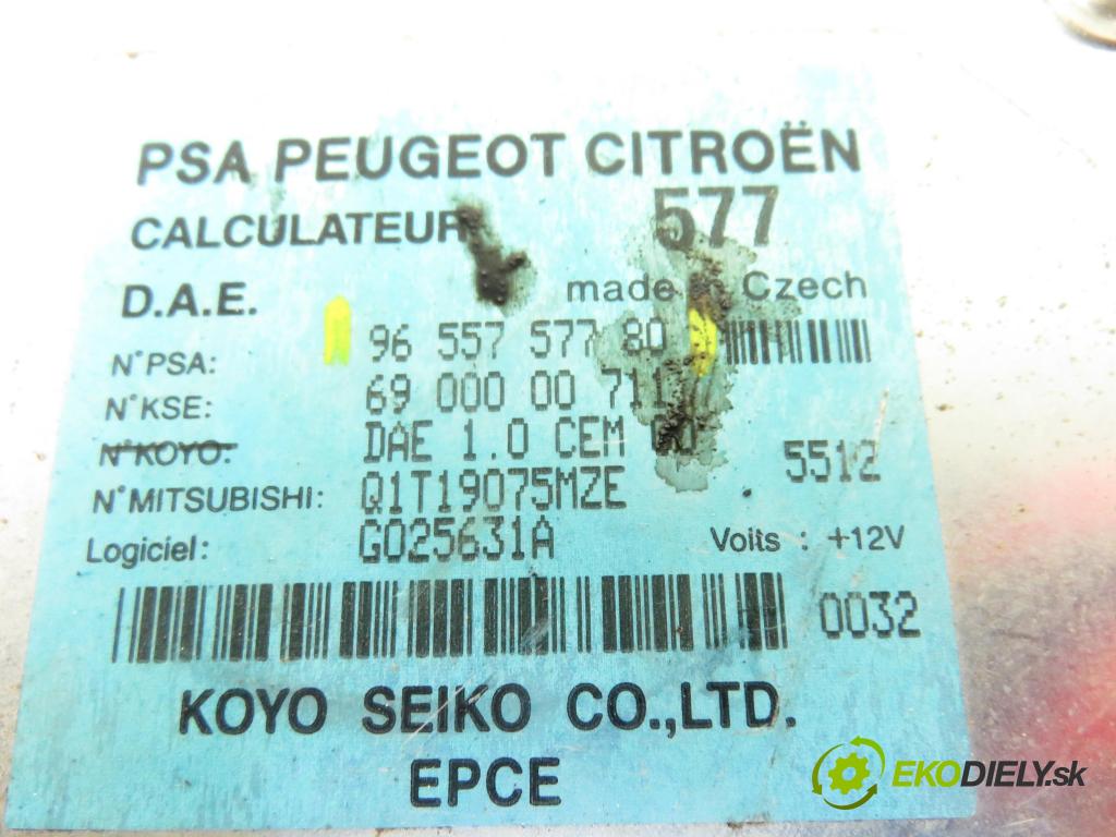CITROEN C3 I (FC_) HB 2005 1398,00 Pozostałe 1398,00 Riadiaca jednotka servočerpadlo 9655757780 (Riadiace jednotky)