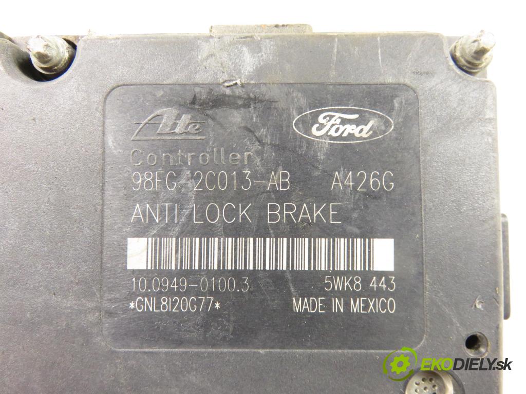 FORD ESCORT VII (GAL, AAL, ABL) HB 1998 1597,00 Sterowniki ABS 1597,00 Pumpa ABS 98FB2M110AB;10020400674;98FG2C013AB (Pumpy ABS)