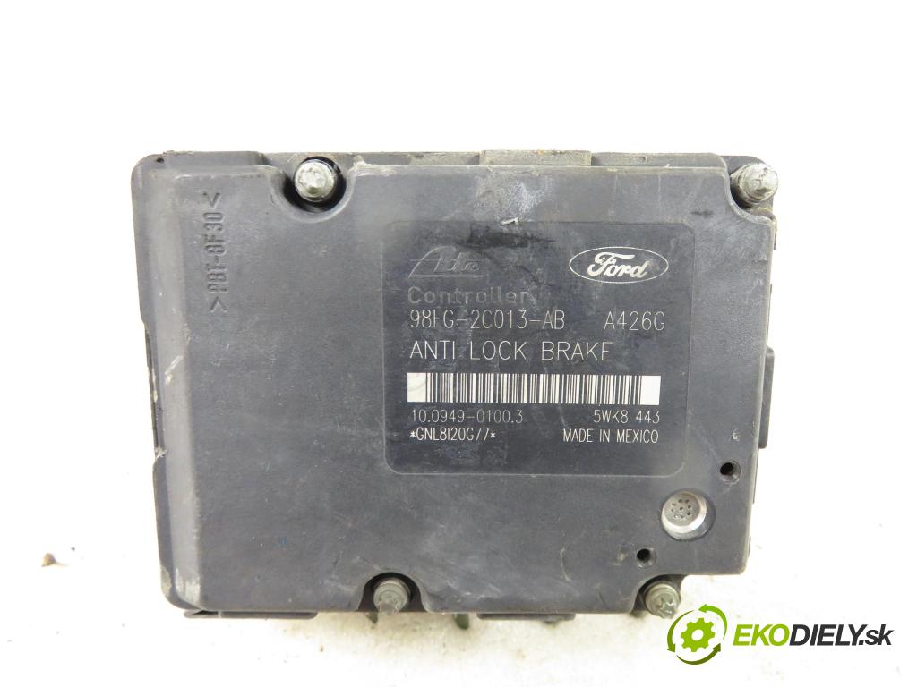 FORD ESCORT VII (GAL, AAL, ABL) HB 1998 1597,00 Sterowniki ABS 1597,00 Pumpa ABS 98FB2M110AB;10020400674;98FG2C013AB (Pumpy ABS)
