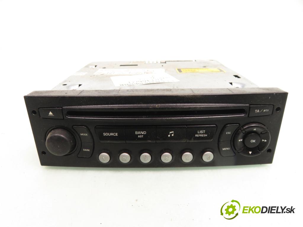 CITROEN C4 coupe (LA_) COUPE 2006 1560,00 Radioodtwarzacze 1560,00 RADIO CD 9659139077;7646051392