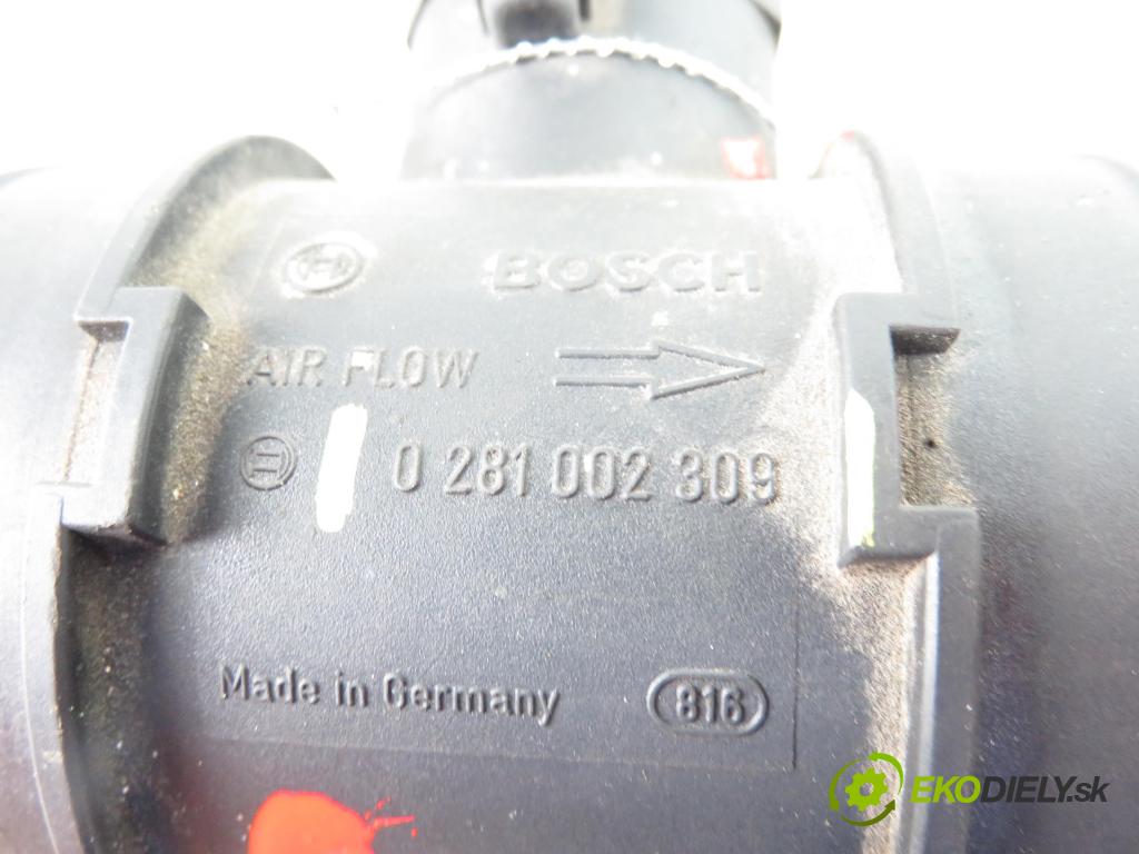 ALFA ROMEO 147 (937_) HB 2001 1598,00 Przepływomierze 1598,00 váha vzduchu vzduchu 0281002309;F00C2G2044