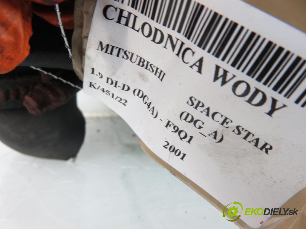 MITSUBISHI SPACE STAR nadwozie wielkoprzestrzenne (MPV) (DG_A) MINIVAN 2001 1870,00 Chłodnice wody 1870,00 chladič vody
