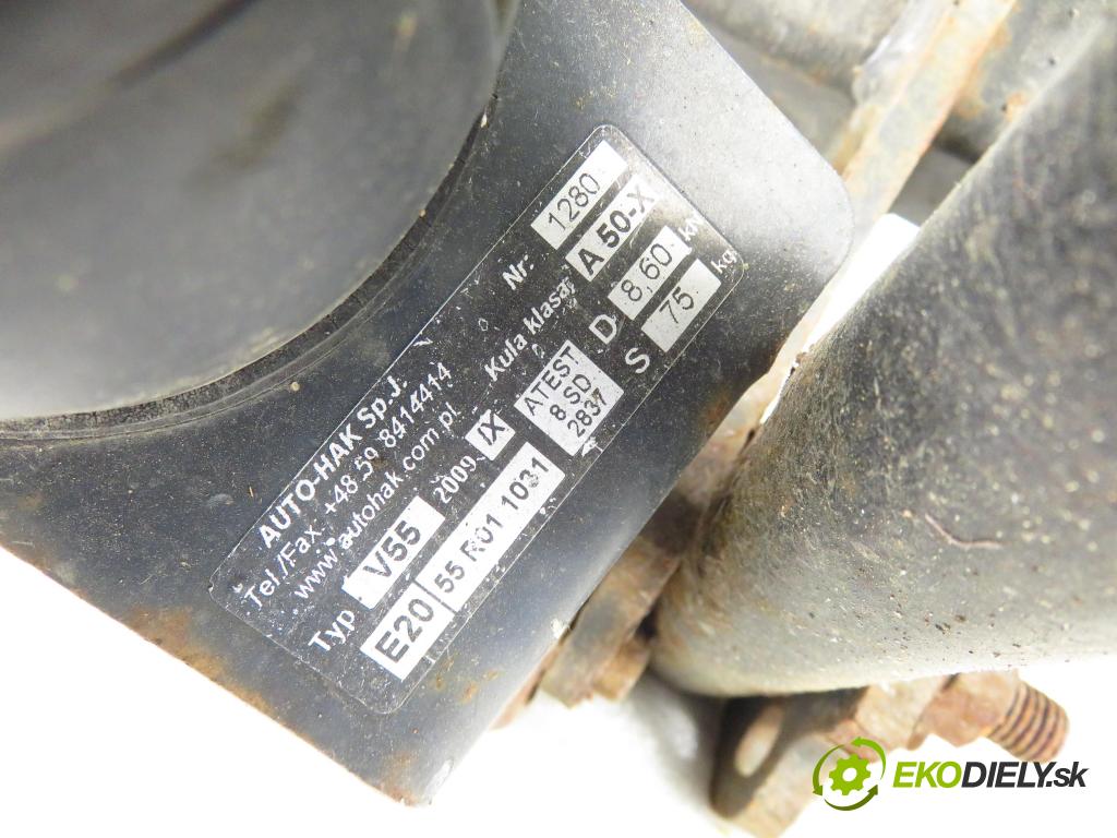 NISSAN PRIMERA (P11) HB 2000 1597,00 Kompletne haki holownicze (belka + kula) 1597,00 Hák