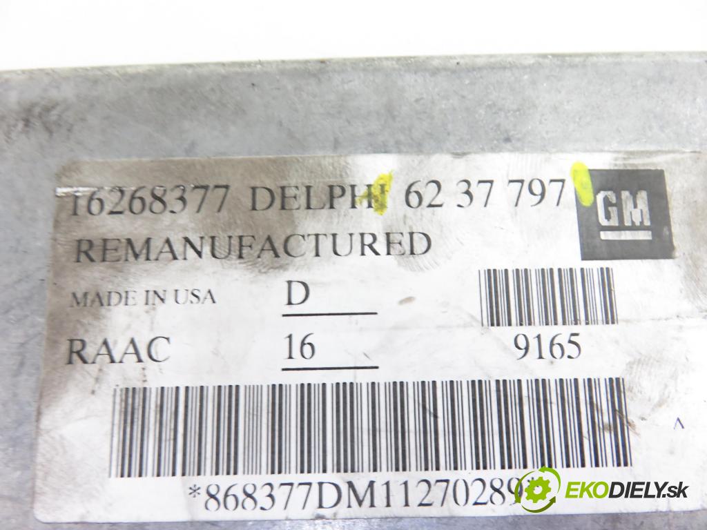 OPEL ASTRA G liftback (T98) HB 1999 1598,00 Sterowniki silnika 1598,00 Riadiaca jednotka Motor 6237797