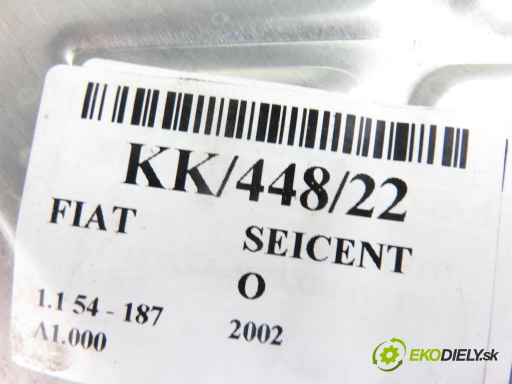 FIAT SEICENTO / 600 (187_) HB 2002 1108,00 Sterowniki silnika 1108,00 Riadiaca jednotka Motor 55187043;IAW4AFM9