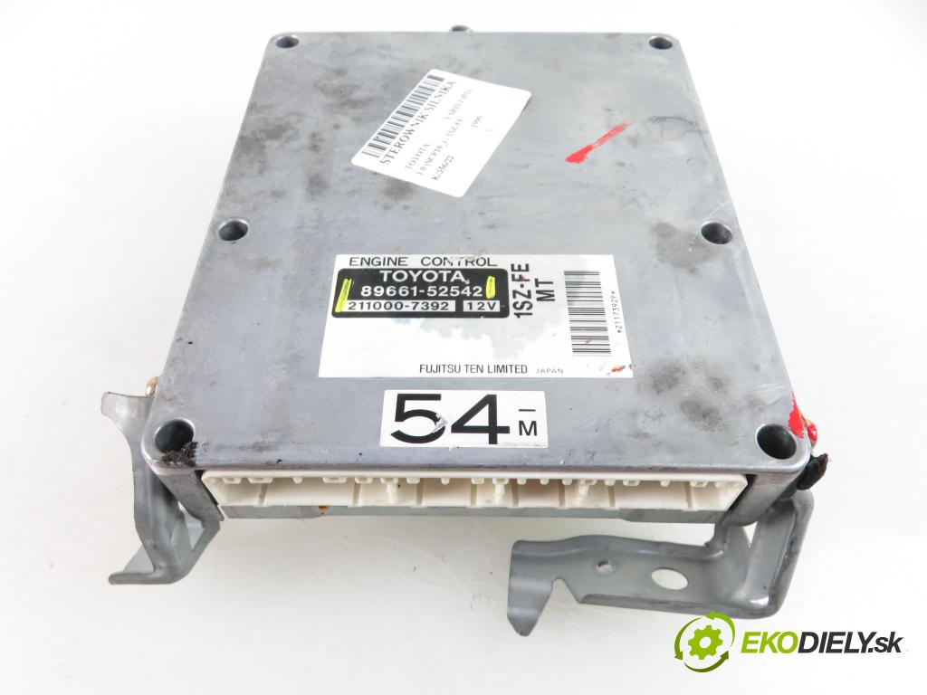 TOYOTA YARIS (_P1_) HB 1999 998,00 Sterowniki silnika 998,00 Riadiaca jednotka Motor 8966152542;2110007392