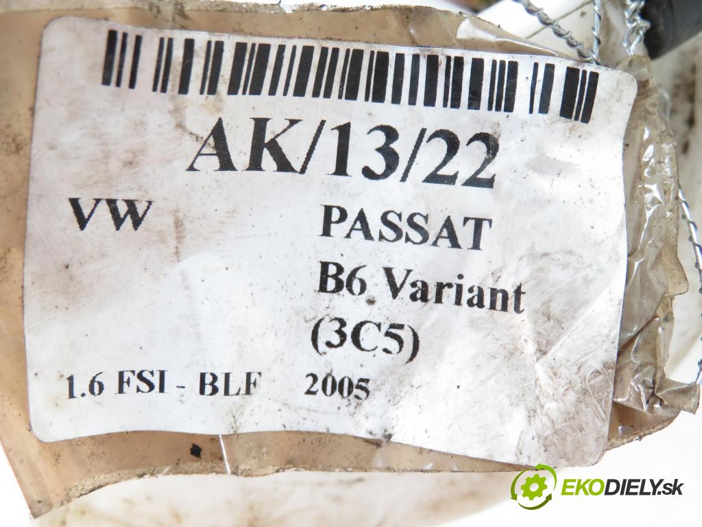 VW PASSAT B6 Variant (3C5) KOMBI 2005 85,00 1.6 FSI - BLF 1598,00 Pumpa paliva 3C0919051AE