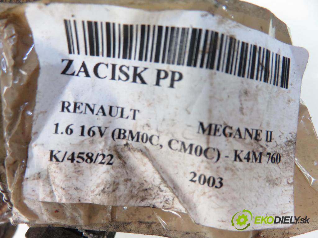 RENAULT MEGANE II (BM0/1_, CM0/1_) HB 2003 1598,00 Zaciski 1598,00 Brzdič strmeň PP