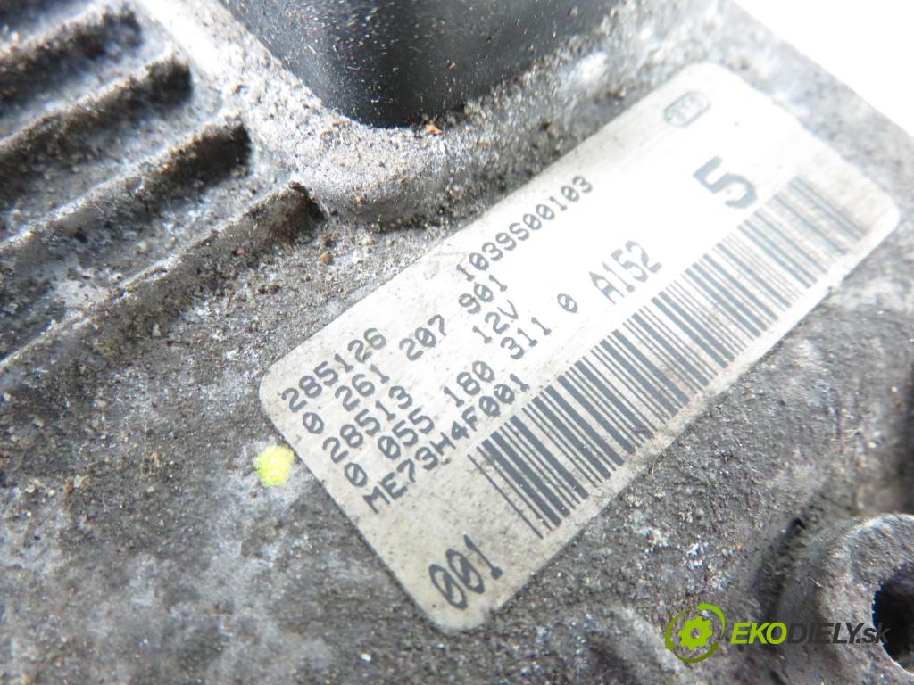 FIAT PUNTO (188_) HB 2002 1242,00 Sterowniki silnika 1242,00 Riadiaca jednotka Motor 0261207901
