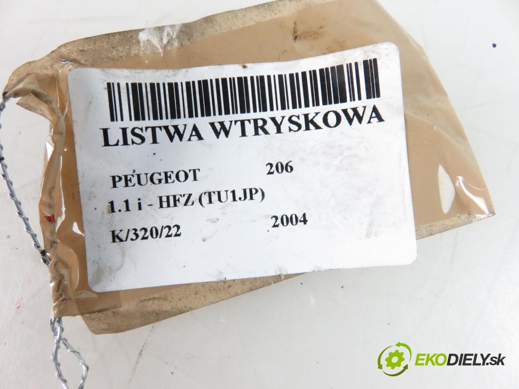 PEUGEOT 206 liftback (2A/C) HB 2004 1124,00 Wtryskiwacze 1124,00 vstrekovač  (Vstrekovače)