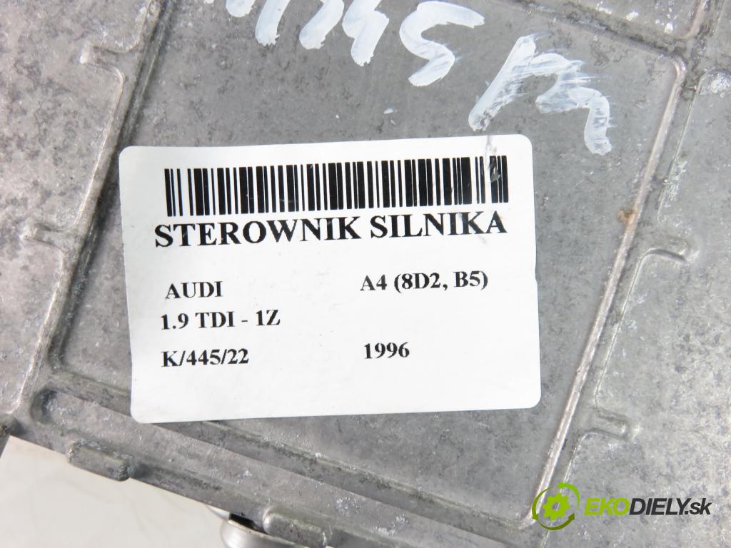 AUDI A4 (8D2, B5) SEDAN 1996 1896,00 Sterowniki silnika 1896,00 Riadiaca jednotka Motor 028906021BD;0281001438;0281001439
