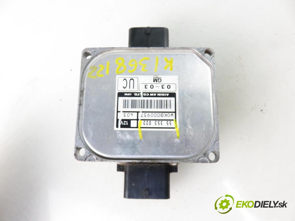 OPEL VECTRA C GTS (Z02) LIFTBACK 2004 2172,00 Sterowniki skrzyni 2172,00 Riadiaca jednotka prevodovky 55353022