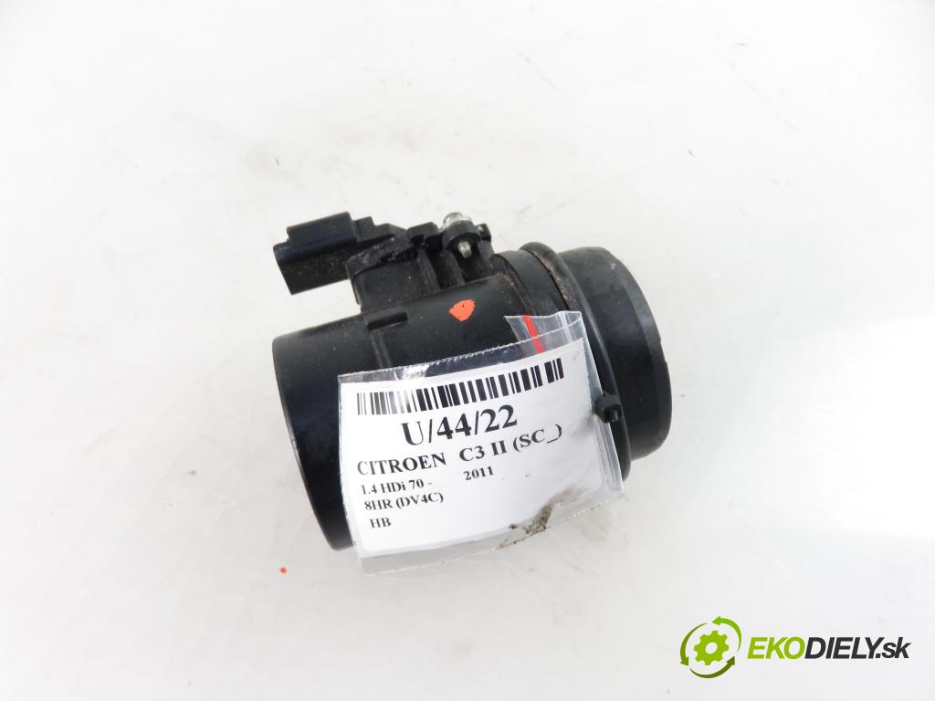 CITROEN C3 II (SC_) HB 2011 1398,00 Przepływomierze 1398,00 váha vzduchu vzduchu 968328298002