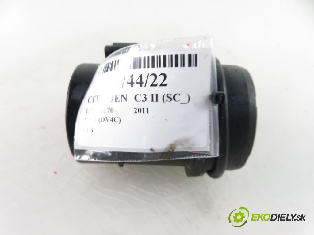 CITROEN C3 II (SC_) HB 2011 1398,00 Przepływomierze 1398,00 váha vzduchu vzduchu 968328298002