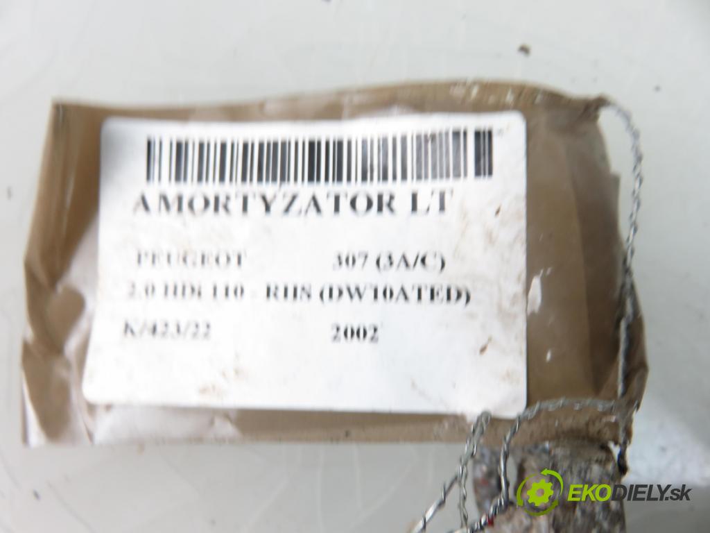 PEUGEOT 307 (3A/C) HB 2002 1997,00 Amortyzatory 1997,00 Tlmič pravé zadné