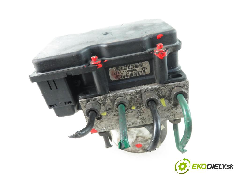 RENAULT SCENIC II (JM0/1_) MINIVAN 2004 1870,00 Sterowniki ABS 1870,00 pumpa ABS 0265231474;8200344006;0265800387 (Pumpy brzdové)