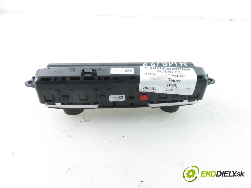 BMW 2 Active Tourer (F45) MINIVAN 2015 1995,00 Panele sterowania, przełączniki 1995,00 Panel kúrenia KLIMATRONIK 937145902;20020110