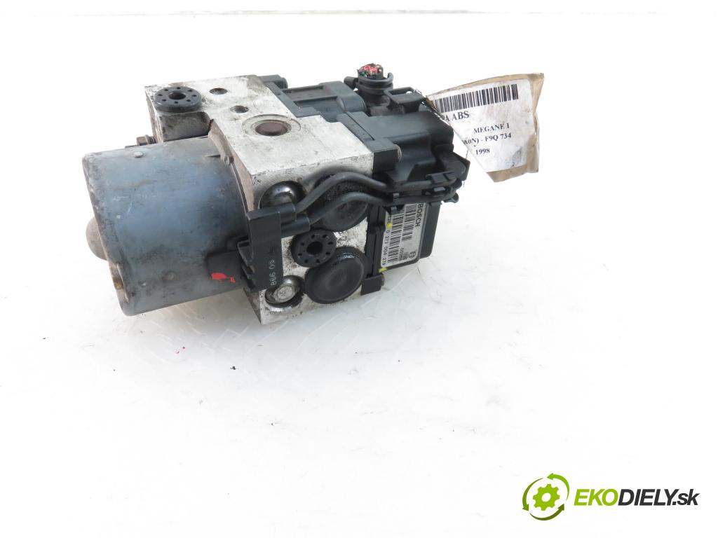 RENAULT MEGANE I (BA0/1_) HB 1998 1870,00 Sterowniki ABS 1870,00 pumpa ABS 0273004279 (Pumpy brzdové)