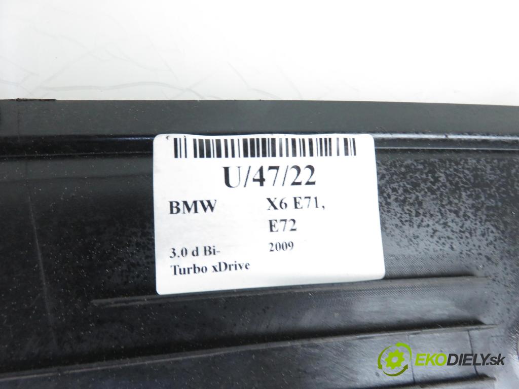 BMW X6 (E71, E72) SUV 2009 2993,00 Podszybia 2993,00 torpédo plast pod čelní okno 15671610 (Torpéda)