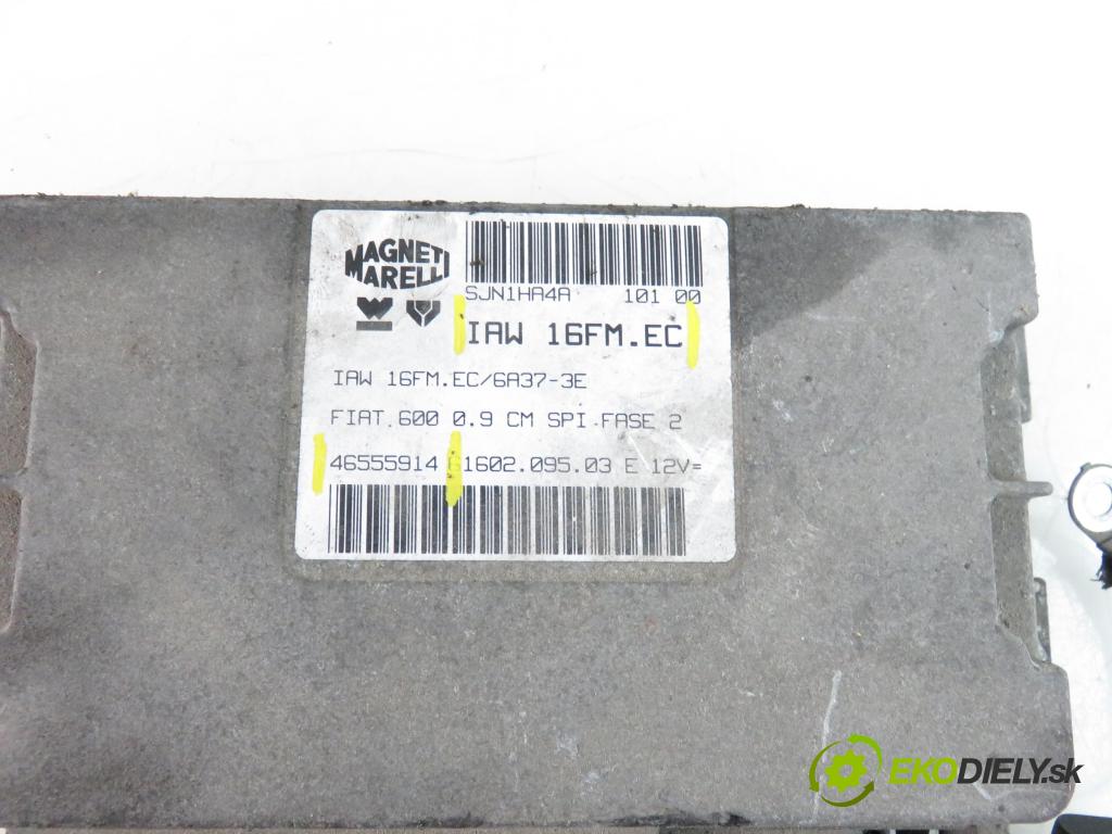 FIAT SEICENTO / 600 (187_) HB 2000 899,00 Sterowniki silnika 899,00 Riadiaca jednotka Motor IAW16FMEC;46555914