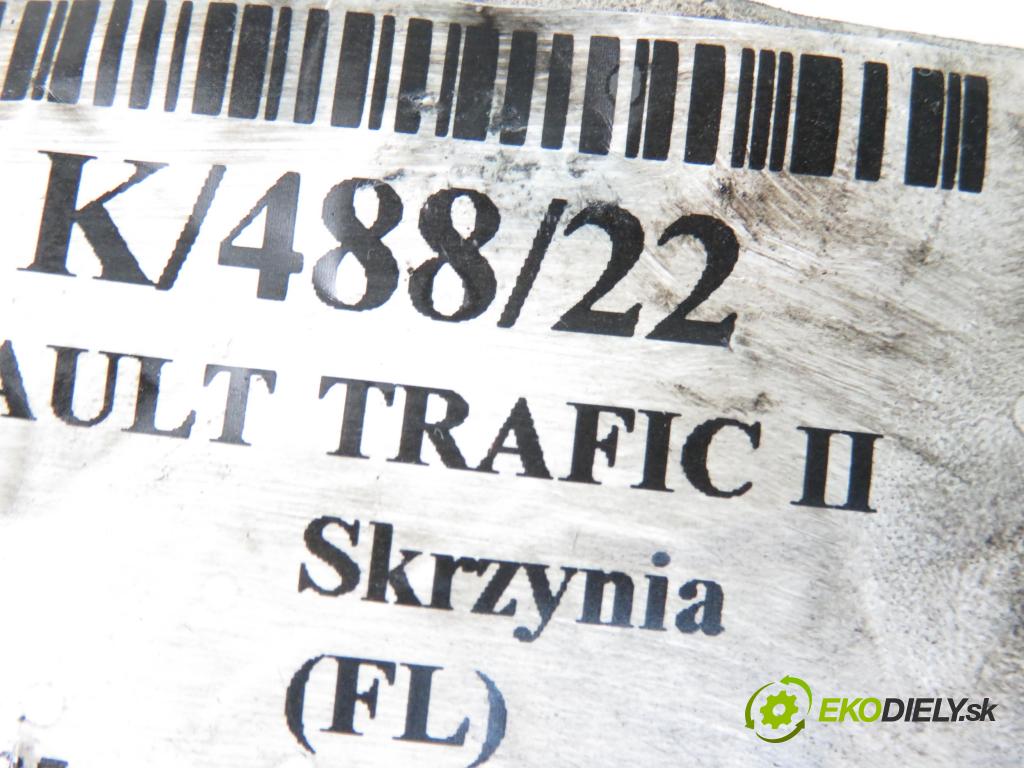 RENAULT TRAFIC II Skrzynia (FL) FURGON 2004 2464,00 Pozostałe 2464,00 snímač polohy vačky VAČKOVÁ HŘÍDEL: 8200038472