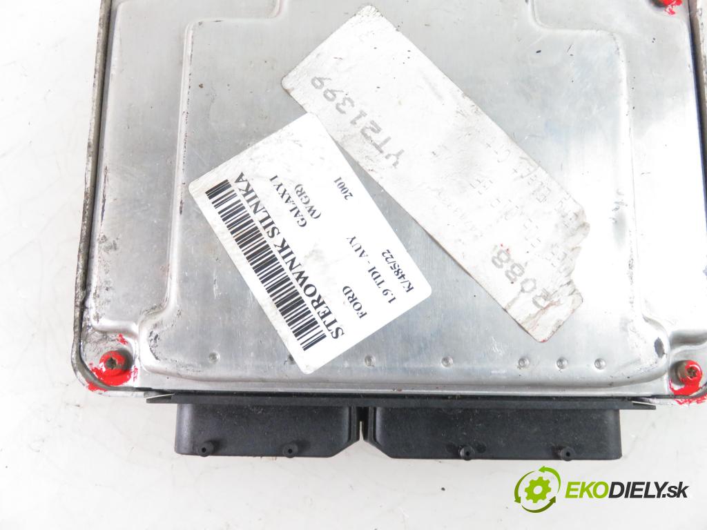 FORD GALAXY (WGR) MINIVAN 2001 1896,00 Sterowniki silnika 1896,00 Riadiaca jednotka Motor 038906019BF;0281010221
