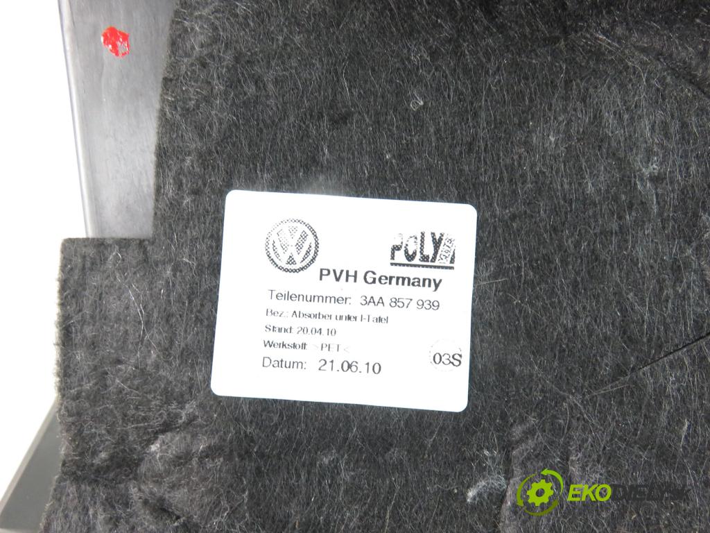 VW PASSAT B7 (362) SEDAN 2011 1390,00 Schowki, półki 1390,00 Priehradka, kastlík 3C1857097BK;3C1857114E