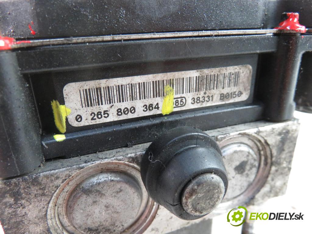 NISSAN ALMERA II Hatchback (N16) HB 2003 1461,00 Sterowniki ABS 1461,00 pumpa ABS 0265800364 (Pumpy brzdové)