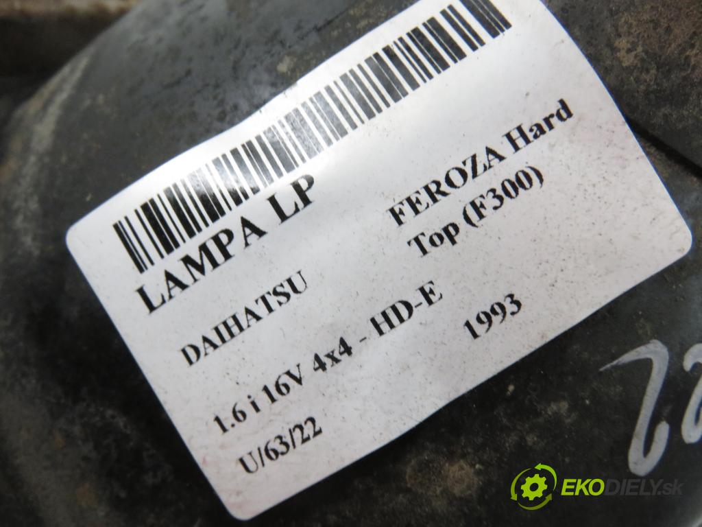 DAIHATSU FEROZA Hard Top (F300) TERENOWY 1993 1590,00 Lampy przednie 1590,00 Svetlo LP