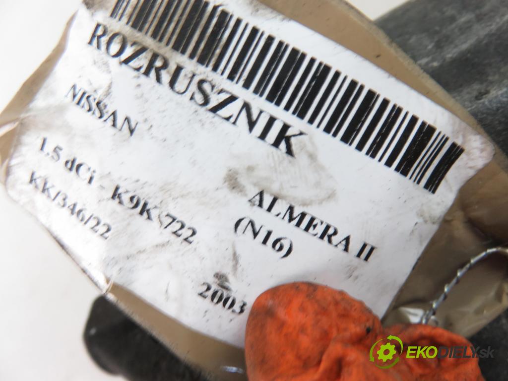 NISSAN ALMERA II Hatchback (N16) HB 2003 1461,00 Rozruszniki kompletne 1461,00 Štartér 8200021396 (Štartéry)