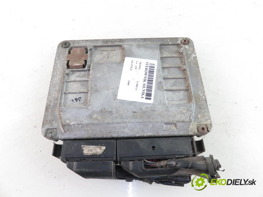 SKODA FABIA I (6Y2) HB 2000 1397,00 Sterowniki silnika 1397,00 Riadiaca jednotka Motor 047906033J;5WP4018112
