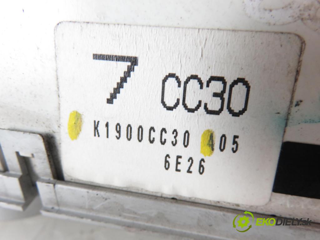 MAZDA 5 (CR19) MINIVAN 2006 1998,00 Panele sterowania, przełączniki 1998,00 Panel kúrenia KLIMATRONIK K1900CC30