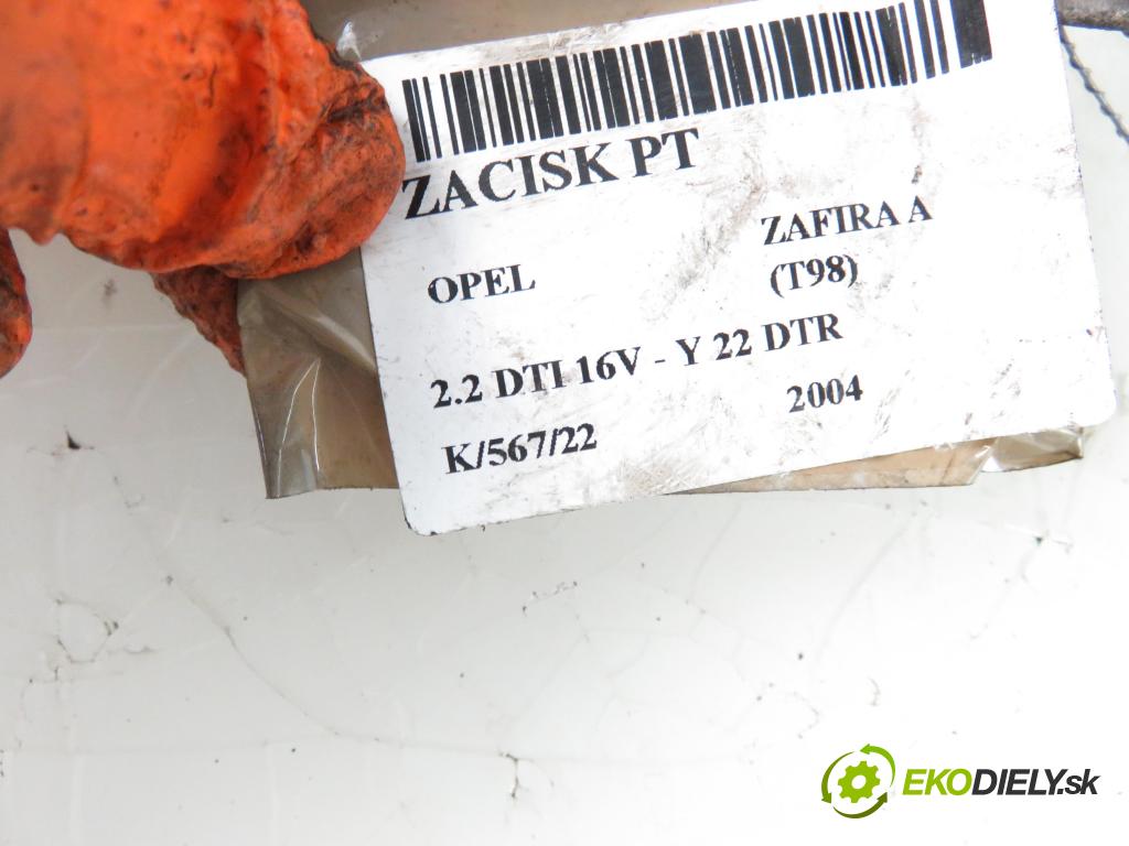 OPEL ZAFIRA A Nadwozie Wielkopojemne (MPV) (T98)  MINIVAN 2004 2172,00 Zaciski 2172,00 Brzdič strmeň pravé zadné