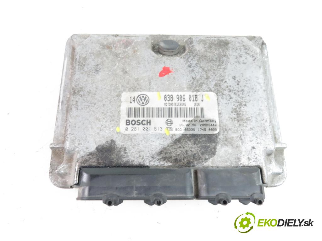 VW GOLF IV (1J1) HB 1998 1896,00 Sterowniki silnika 1896,00 Riadiaca jednotka Motor 038906018J;0281001613