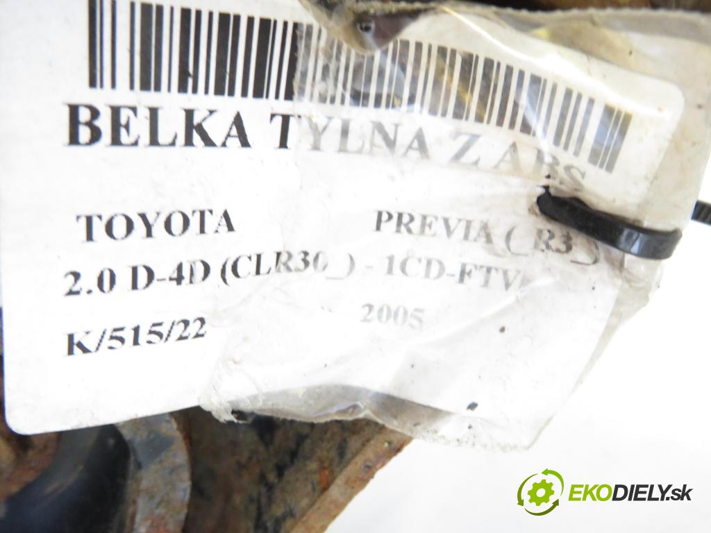 TOYOTA PREVIA (_R3_) MINIVAN 2005 1995,00 Belki tylne 1995,00 výztuha zadní část ABS