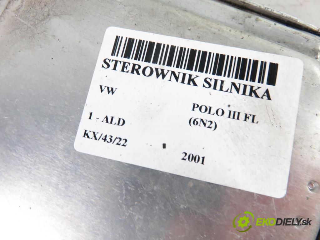 VW POLO (6N2) HB 2001 999,00 Sterowniki silnika 999,00 Riadiaca jednotka Motor 030906032F; 0261206001