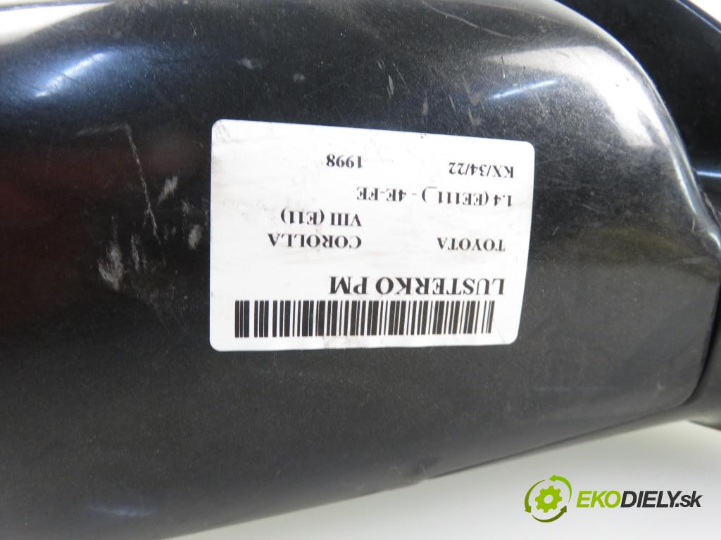 TOYOTA COROLLA Compact (_E11_) HB 1998 1332,00 Kompletne 1332,00 Spätné zrkadlo