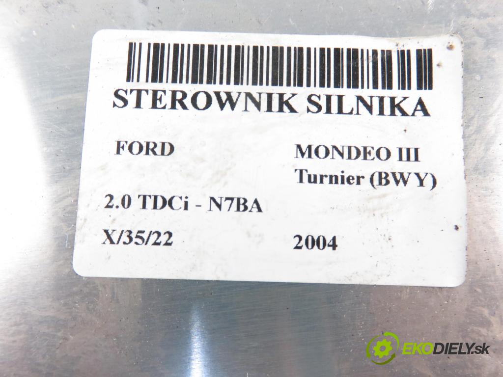 FORD MONDEO III Turnier (BWY) KOMBI 2004 1998,00 Sterowniki silnika 1998,00 Riadiaca jednotka Motor 5S7112A650HA