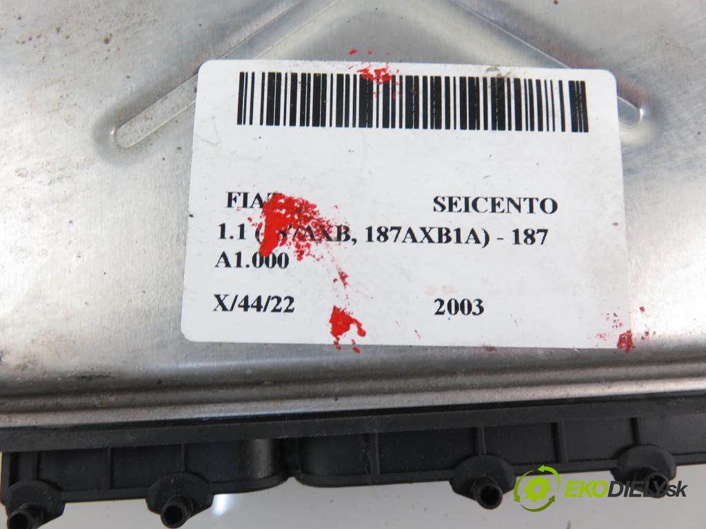 FIAT SEICENTO / 600 (187_) HB 2003 1108,00 Sterowniki silnika 1108,00 Riadiaca jednotka Motor 6160062705