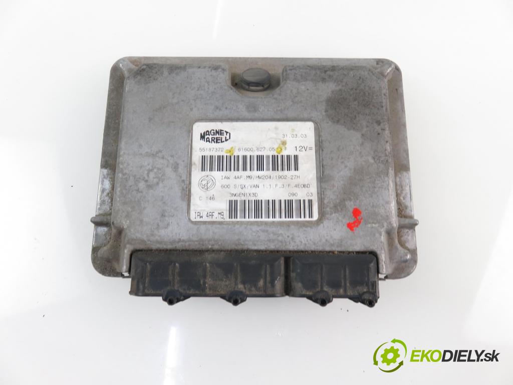 FIAT SEICENTO / 600 (187_) HB 2003 1108,00 Sterowniki silnika 1108,00 Riadiaca jednotka Motor 6160062705
