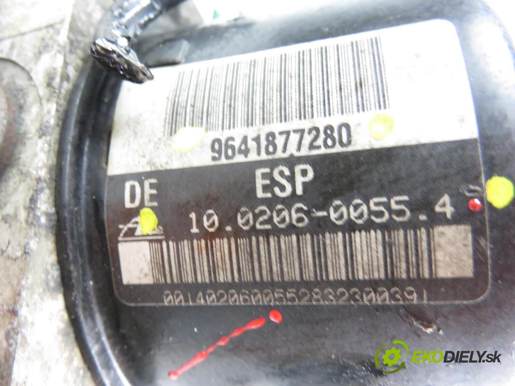 CITROEN C3 I (FC_) HB 2003 1398,00 Sterowniki ABS 1398,00 pumpa ABS 9641877280;10020600554;10096011213 (Pumpy brzdové)